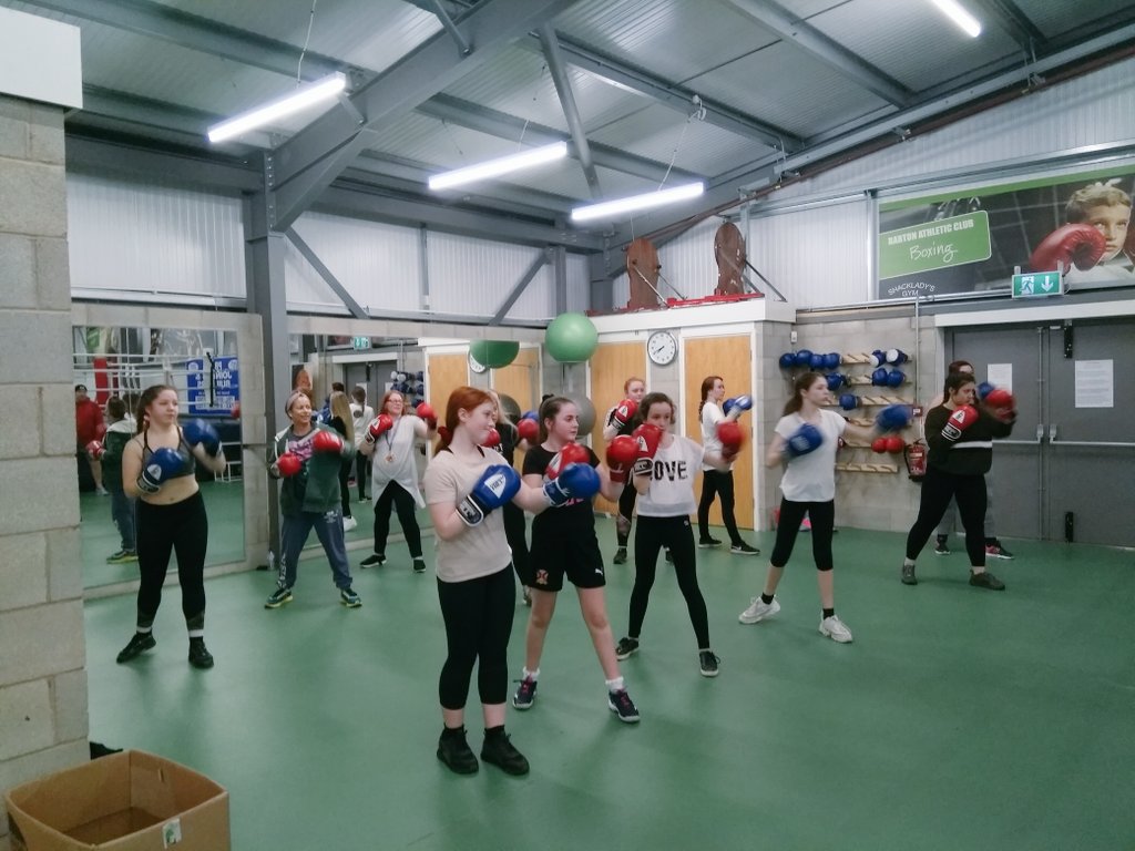 shackladys's tweet photo. New at BartonAC for 2020  @SalfordCVS  is up and going Women and Girls in Sport, cardio training, Spinning Bikes, Treadmills, Cross Trainers, Concept Rowers, SkiErg. Sports Specific Boxing, Wrestling, Weightlifting @Sport_England @England_Boxing @GBRWrestlingNGB @GBWeightLifting https://t.co/lbVxmuorQb
