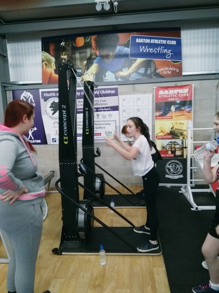 shackladys's tweet photo. New at BartonAC for 2020  @SalfordCVS  is up and going Women and Girls in Sport, cardio training, Spinning Bikes, Treadmills, Cross Trainers, Concept Rowers, SkiErg. Sports Specific Boxing, Wrestling, Weightlifting @Sport_England @England_Boxing @GBRWrestlingNGB @GBWeightLifting https://t.co/lbVxmuorQb