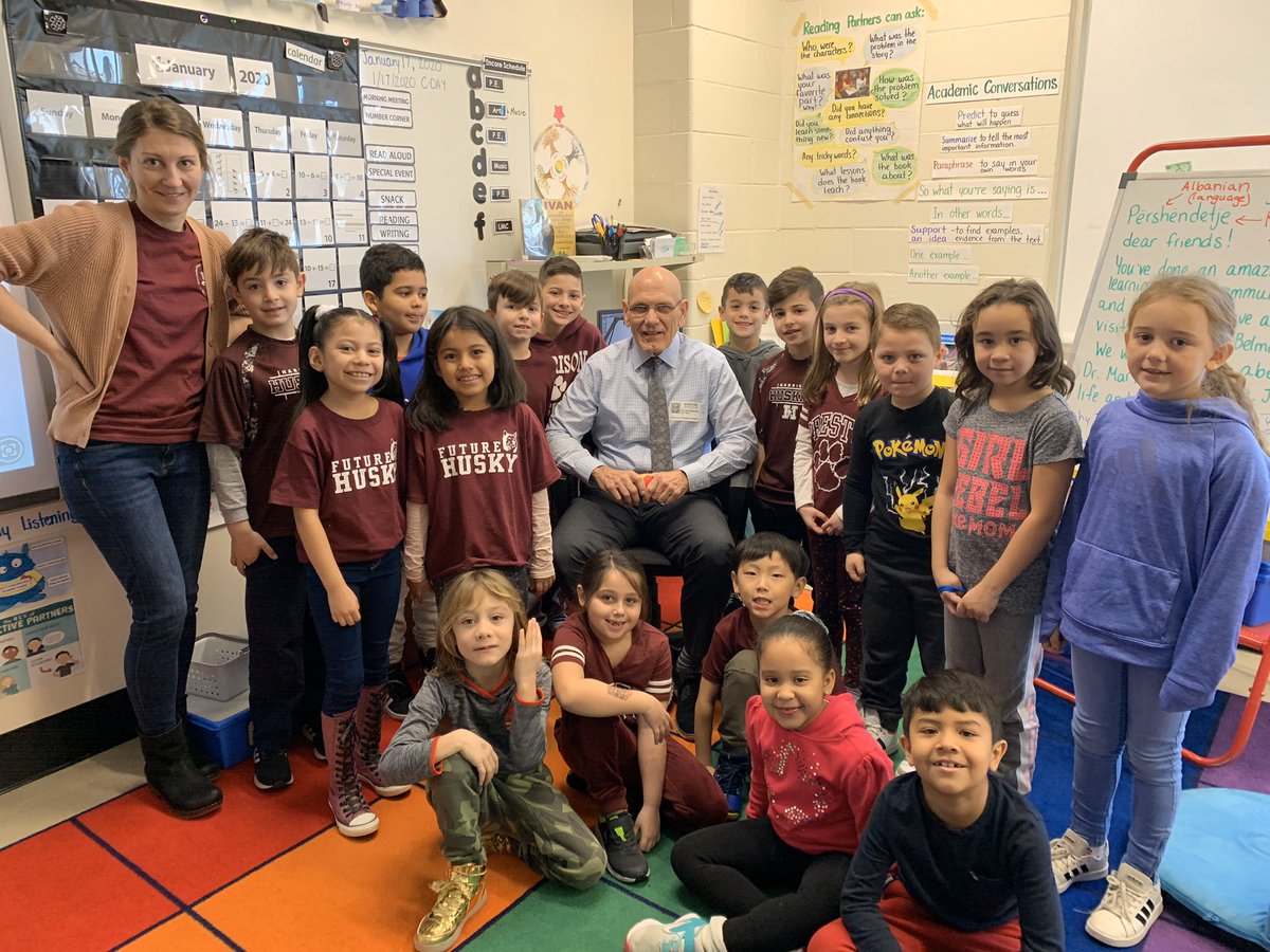BenjaminStaffDe's tweet photo. Mayor Belmont is interviewed by our 2nd graders. @KortrightdSj @HarrisonCSD @MayorBelmont https://t.co/lbraV359Jp
