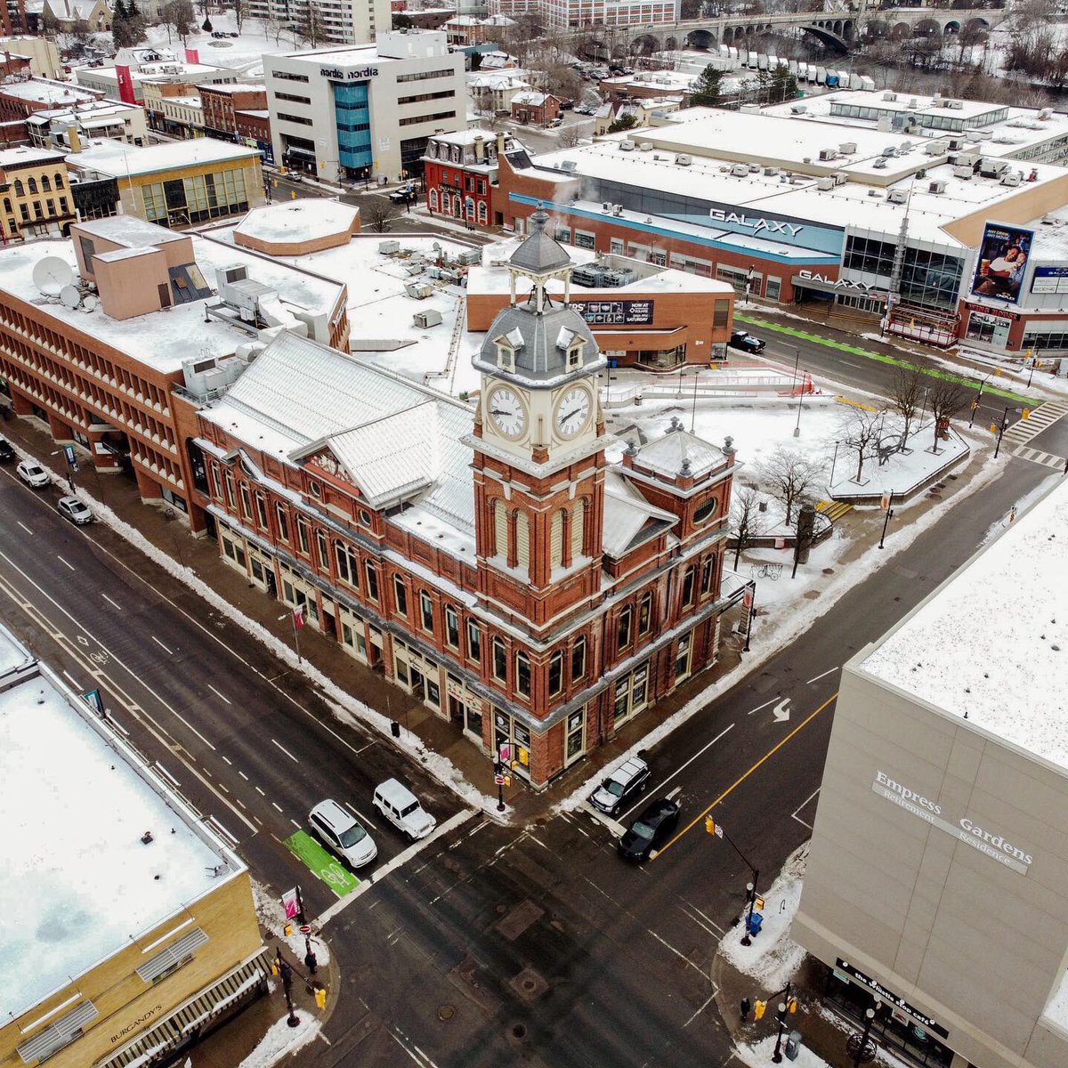 Downtown Peterborough On Twitter Peterborough Clock Tower On