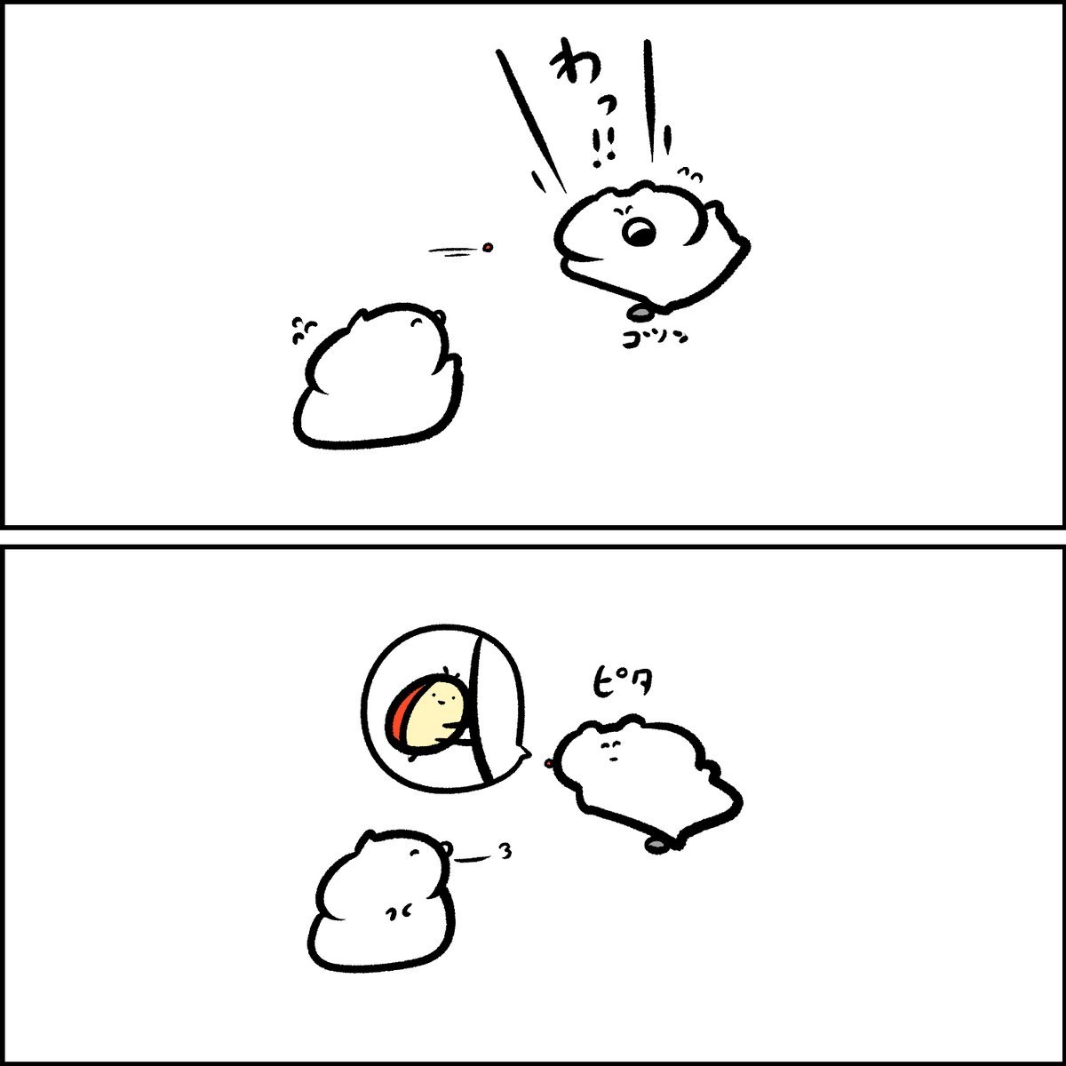 守ってくれるテントウムシ 