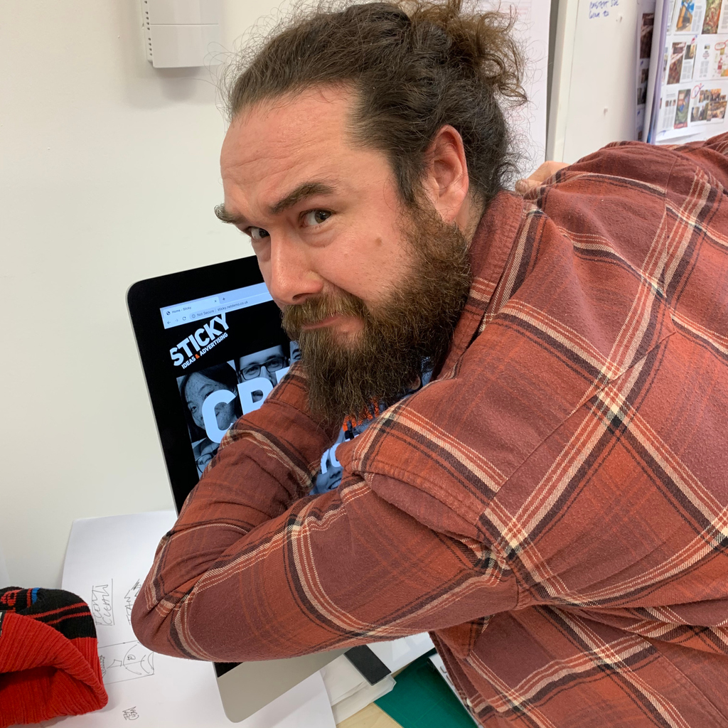 StickyMake's tweet photo. New website is nearly there! @ruarimcdowall is being VERY protective of it though π€£. Follow us so you know when it goes live, and you can be among the first to play with it... π³ π₯
.
.
.
.
.
.
.
#digital #agency #makeitsticky #design #agencylife #funny #stickyideas #fun #follow https://t.co/zuQtdbSJBu