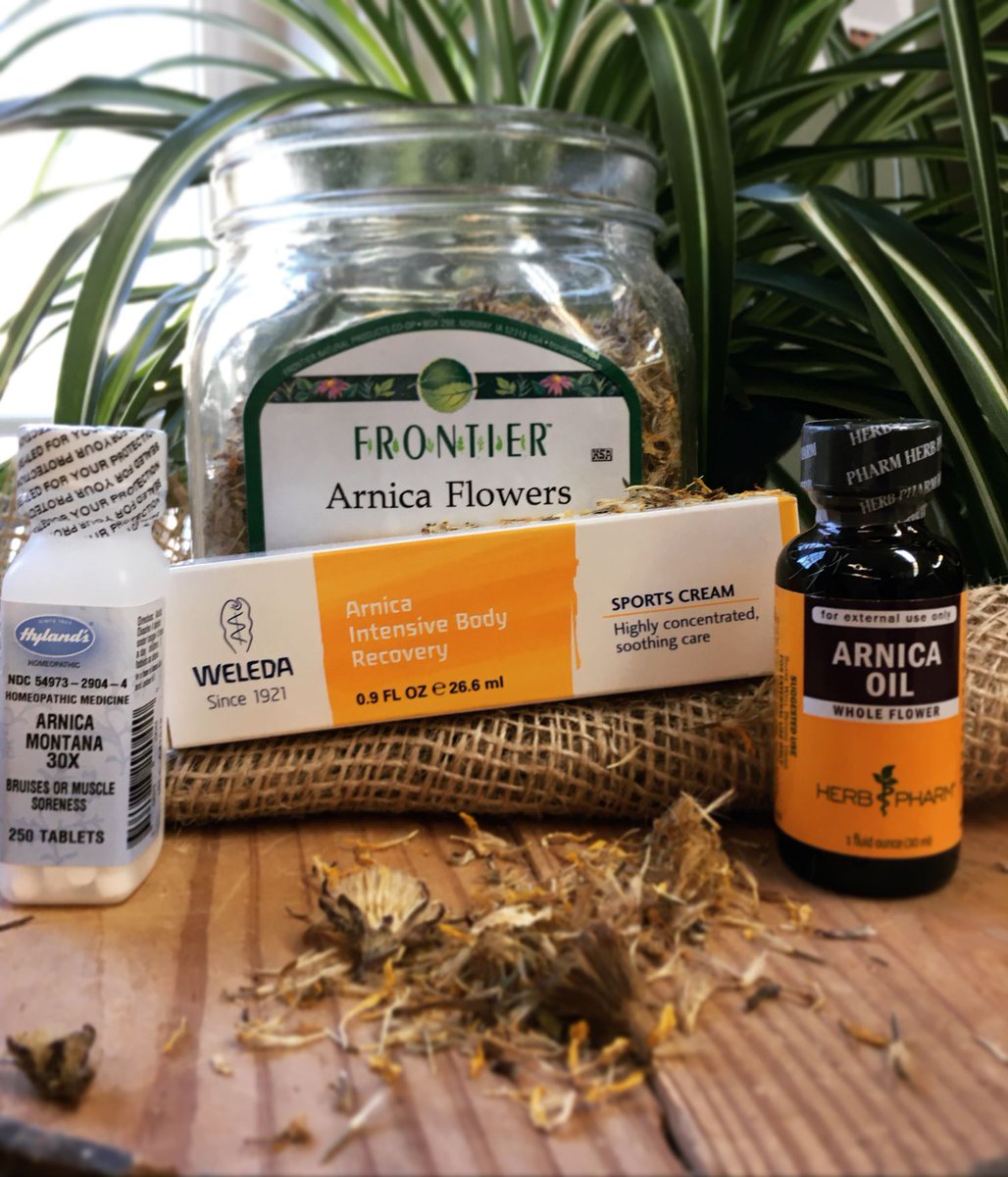 EarthwardNH's tweet photo. The Benefits of Arnica:
Arnica is a yellowish orange perennial flower that grows in the mountains of Europe and Siberia. It has been used for centuries as a treatment for muscle soreness and aches, bruising, joint pain and swelling, and inflammation. https://t.co/oriLxnoHzC