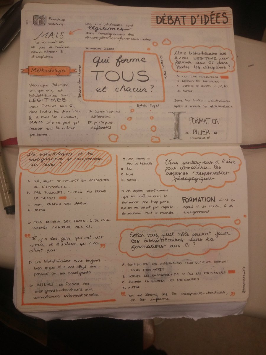 csanchez_bib's tweet photo. Dernier sketchnote des #JNFormateursBib qui se clôturent. https://t.co/J5Qqt7OV9V