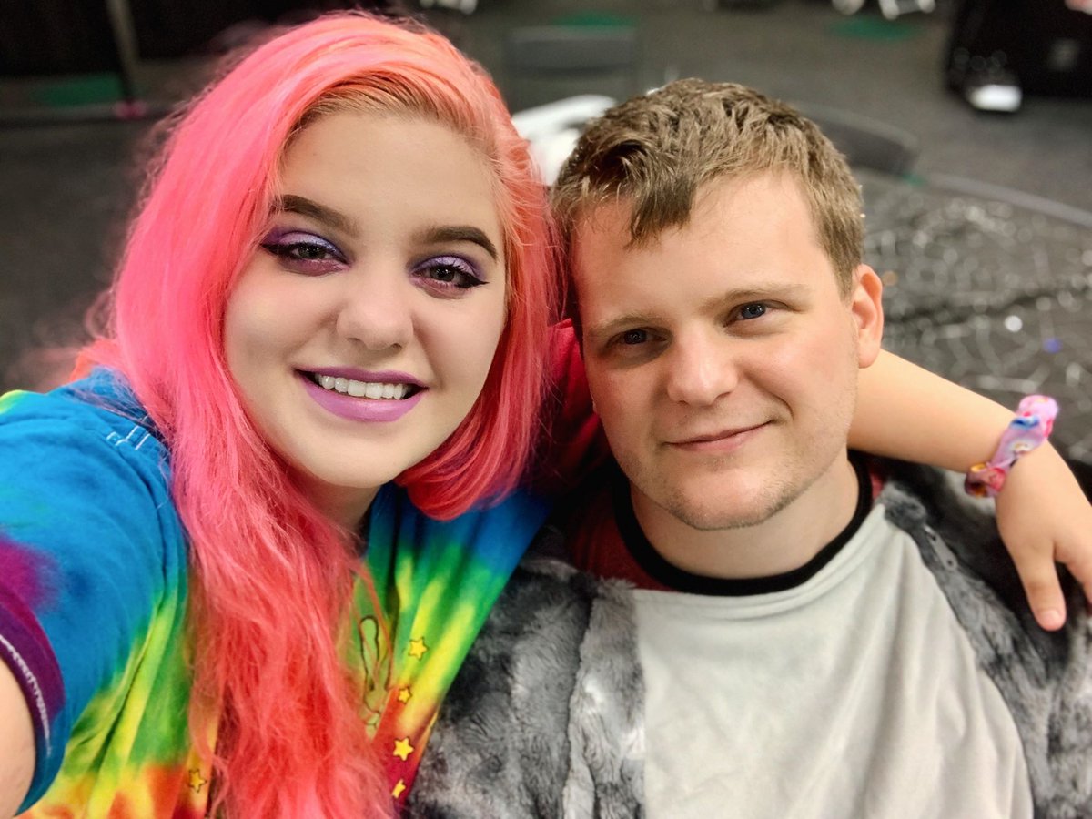 Nexillus's tweet image. We are a couple stream that are Husband and Wife.
We play a variety of games from solo's, MMOs, MOBAs and FPS. 
Our furry family of Cray (Rotty/German Shepard), Okami (American Akita Inu) and Joey (Beagle Mix) joins every stream!
mixer.com/RedNtheWolf