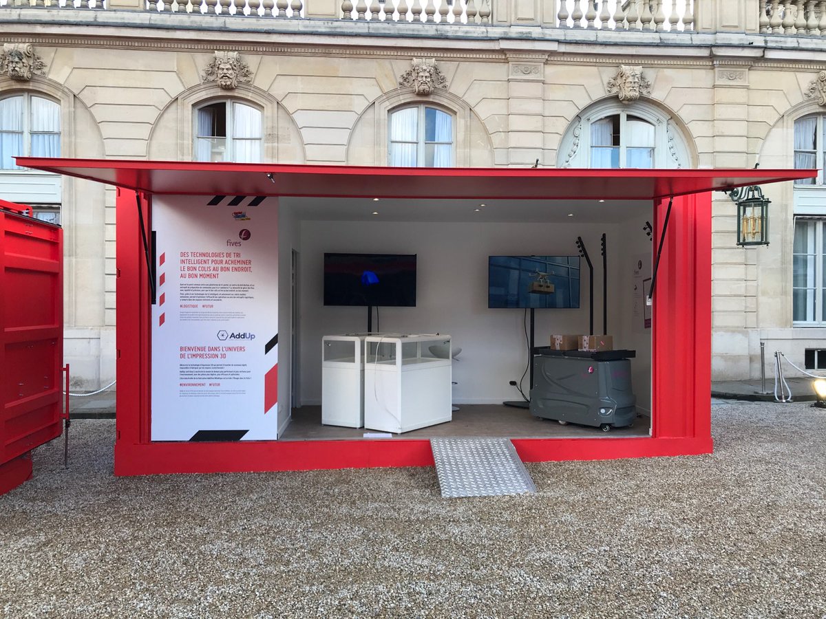 fivesgroup's tweet photo. 🔜Grande Exposition du Fabriqué en France - 
18-19 janvier 2020

🎥🔴 Behind the scene
We're almost ready to welcome you with @AddUp_solutions 

#FabriqueEnFrance #innovations #Industry40 #smartautomationsolutions #Fivesgroup #additivemanufacturing https://t.co/GWWCMIJ1C2