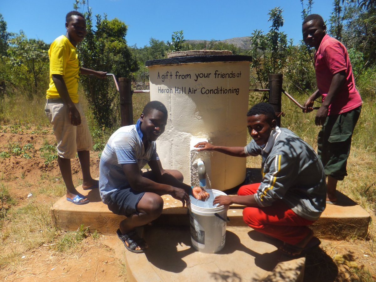 WineCooling's tweet photo. We are delighted that, through drinking water suppliers AquAid, we have contributed to the installation of an elephant pump installed at Marncaland Province in East Zimbabwe.

https://t.co/Vwr0pny14T

@AquAidWaterCool #aquaid #ElephantPump https://t.co/mhbhetK4Uu
