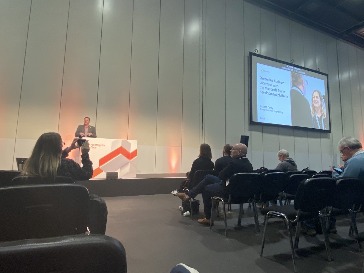 StandsureTech's tweet photo. How time fly’s when you have fun, last session on the use of Power Platform in-line with @MicrosoftTeams #MSIgniteTheTour #PowerApps #PowerAutomate #PowerBi https://t.co/TaxoBZEIhg