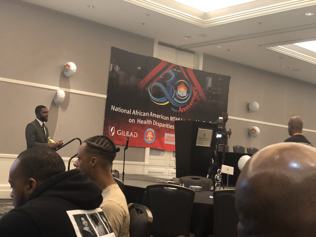 gettestednyc's tweet photo. Attending the National AAMSM Leadership Conference on Health Disparities and Social Justice.  Networking, sharing and affirming one another and the important work that we do! https://t.co/7a8OOYS1TF