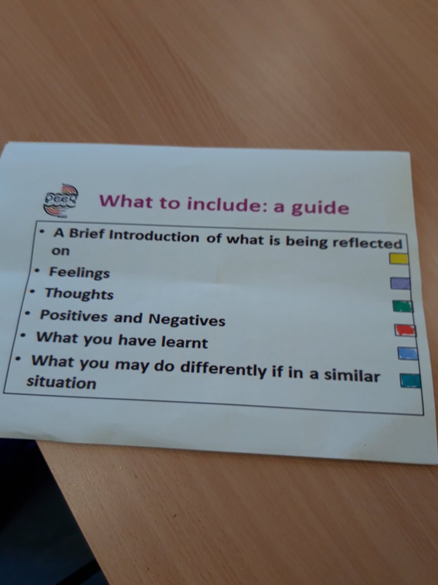 RecoveryAcDerby's tweet photo. #peersupport course week 2 learning about reflective writing @NottsHealthcare @cygne https://t.co/3e60nOcsbu