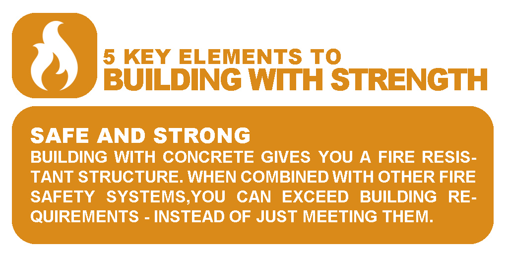 WellsConcrete's tweet photo. 5 key elements to building with strength: SAFE. #Precast #concrete is naturally fire resistant - instead of just meeting building requirements, EXCEED them. Learn more about fire resistance on our website: https://t.co/GHmrzJu7wM #BuildingWithStrength #BuildWithStrength #safety https://t.co/uz3DkONB17