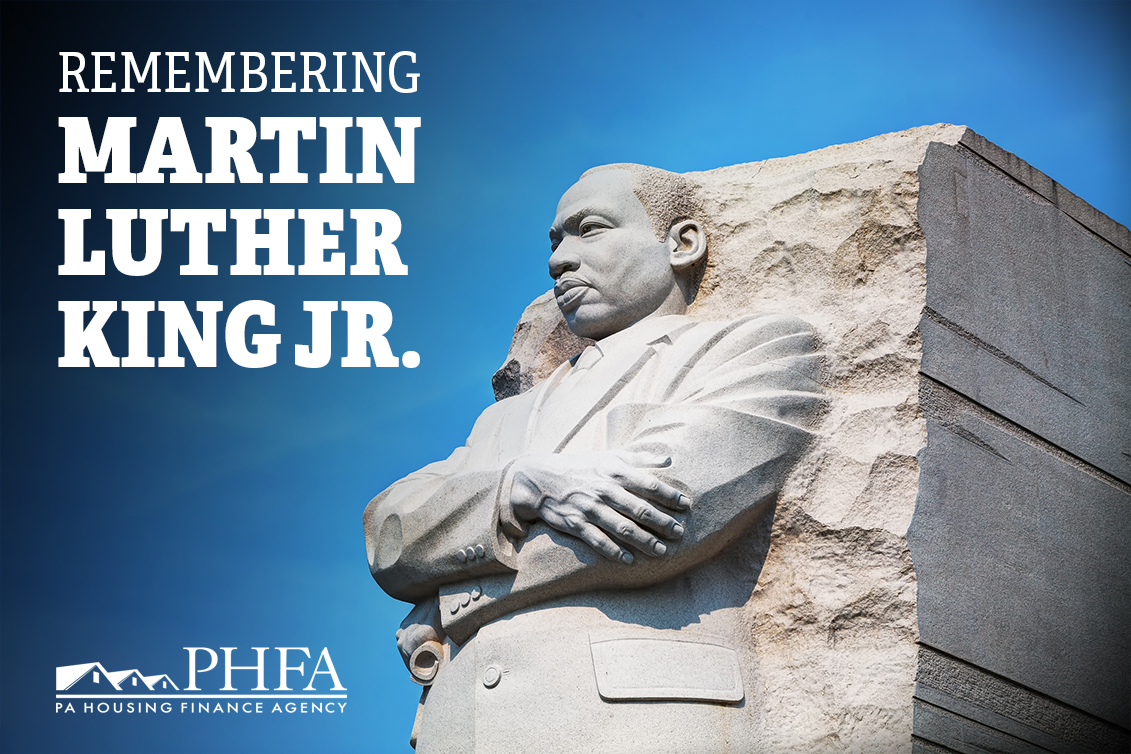 As a reminder, our offices are closed today in observance of Martin Luther King Jr. Day.