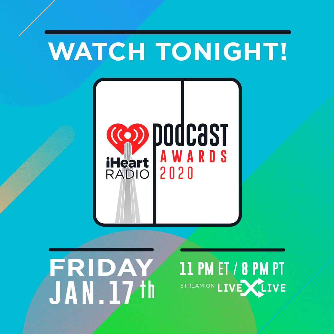 It's going down tonight! Our <a href="/iHeartRadio/">iHeartRadio</a> #iHeartPodcastAwards happen at 11pm!

Watch with us here: bit.ly/WatchTheiHeart…