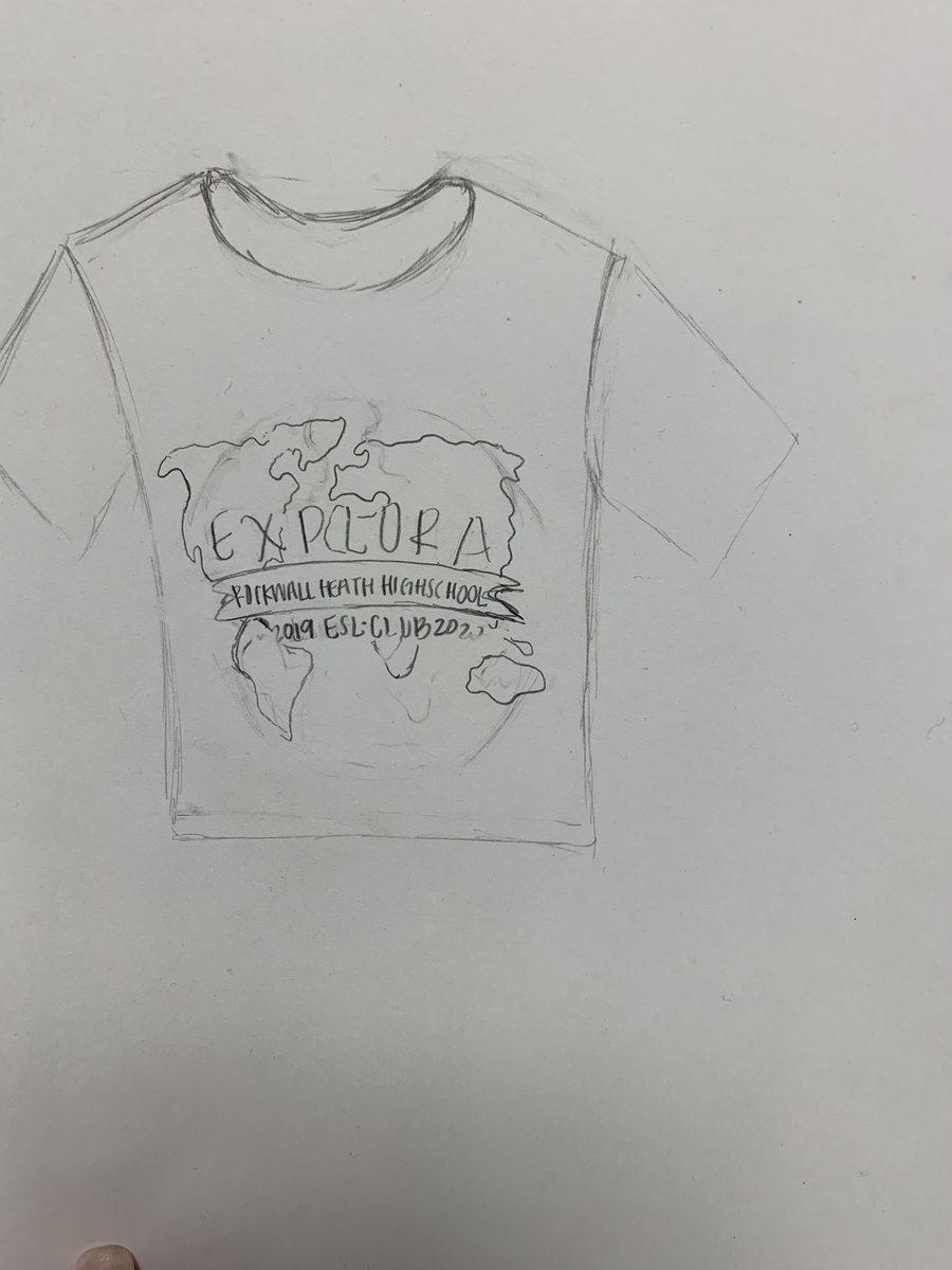 Our EXPLORA scholars met yesterday to plan out the activities for the semester. They are looking for ways to raise funds for our activities and designed a shirt to sell! We have a great group of committed visionaries!

#explorarocks @RISD_ELLS  <a href="/RHHSHawks/">Rockwall-Heath HS</a> #proud