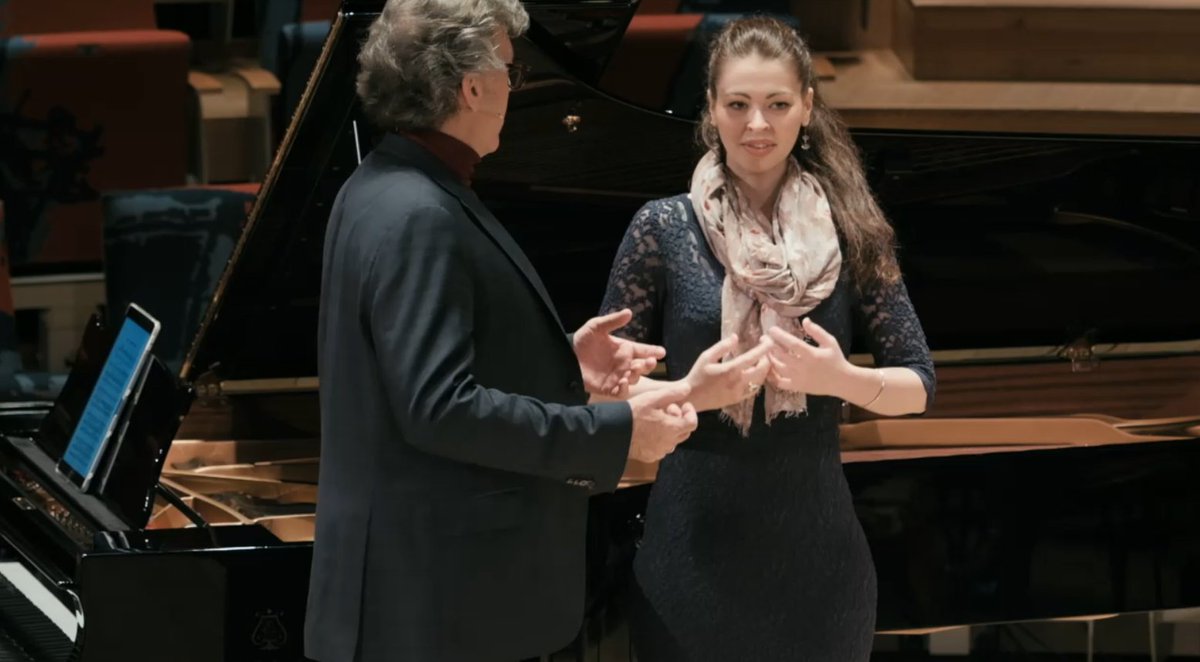 boulezsaal's tweet photo. @hdfruehling @thomashampson Working on balance with @thomashampson - #schubertweek @hdfruehling https://t.co/thoh0d21G3