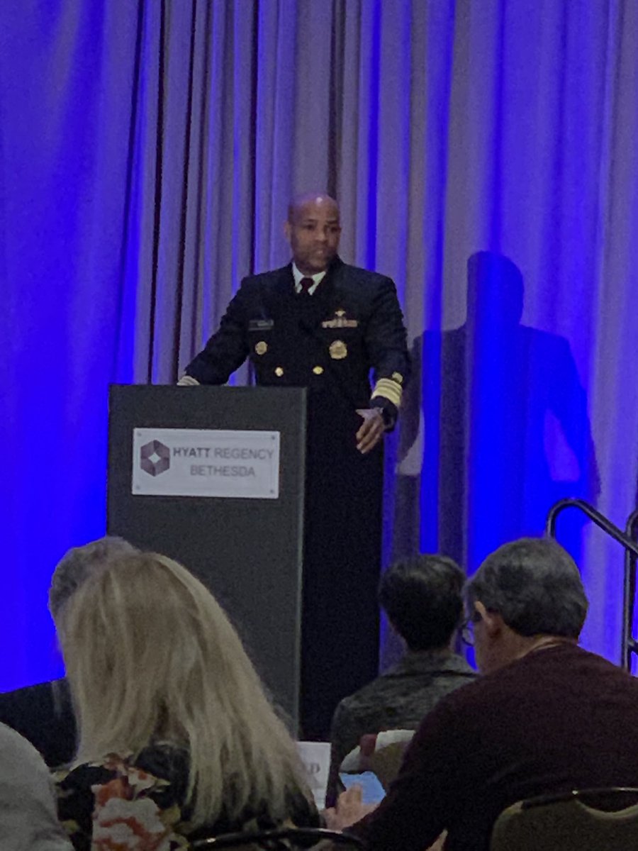 . “people need to know that you care before they need to know ehat@you know” VADM Jerome Adams, our Surgeon General, discussing stigma and the opioid epidemic and under treated physical and emotional pain. #listen #humility #nihHEALinitiative