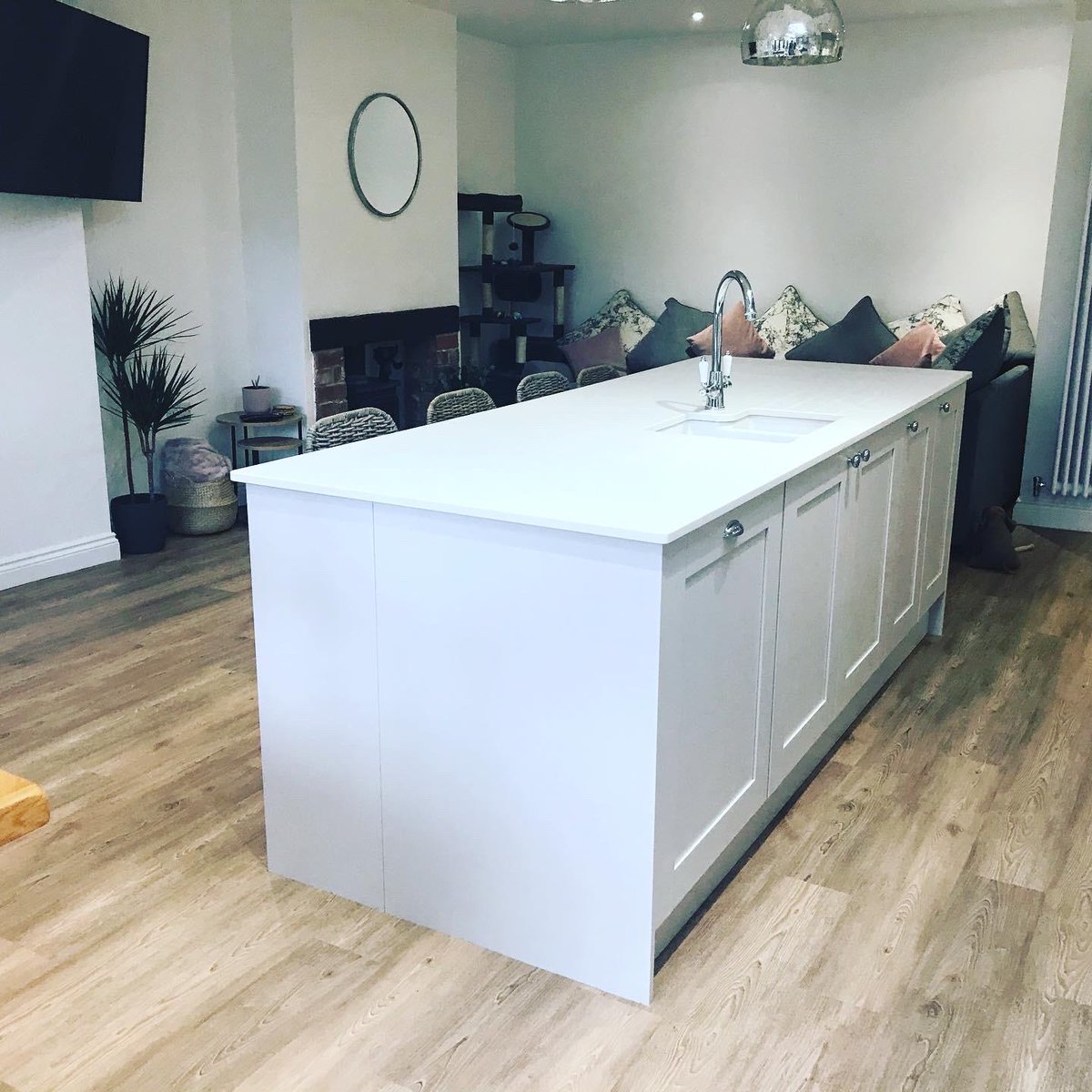 Benchmarx On Twitter Beautiful Oxford Dove Grey Kitchen Makes
