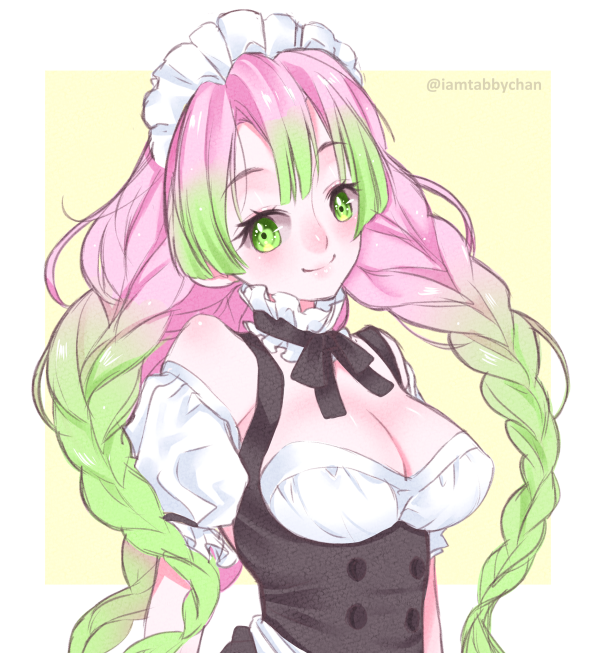 iamtabbychan on VgenさんがTwitterに投稿した甘露寺蜜璃(鬼滅の刃)のイラスト。