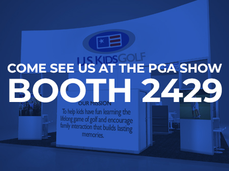 uskidsgolf's tweet photo. For those coming to the PGA Show, Booth 2429 will be the place to be! Come check out what's new, what's great, and what's going to make a difference in 2020! https://t.co/JKD7ugspMr