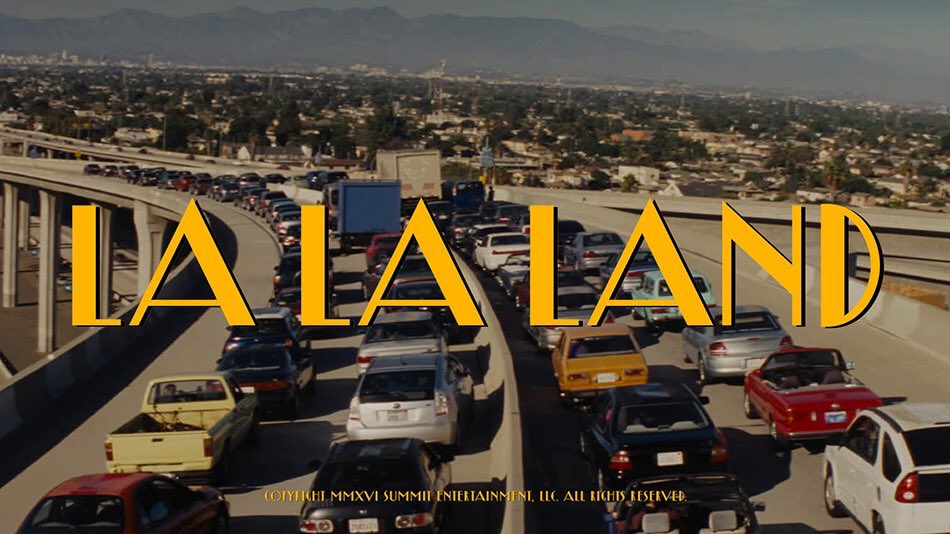 la la land★★½directed by damien chazellecinematography by linus sandgren