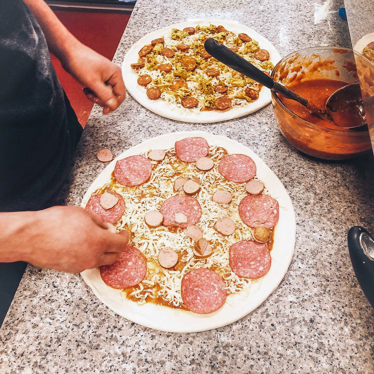 WoodysPizzas's tweet photo. Today's most important question: What toppings do I want on my pizza? 🍕

Whatever you decide, make sure it's Woody's. 👍🏻

💻 https://t.co/WNVhbuEqst 
📱 0141 889 2545 https://t.co/eaoOQvyI4r