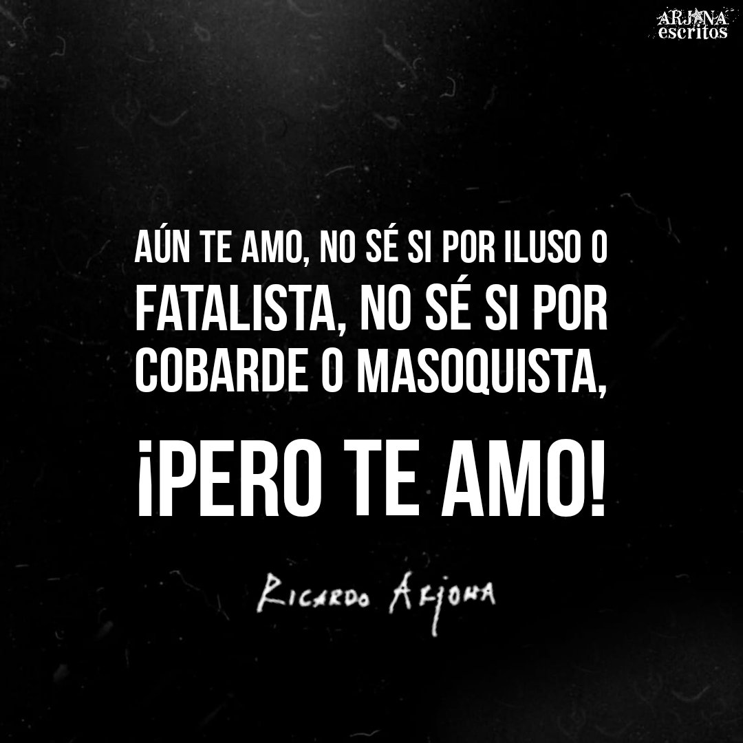 ArjonaEscritos's tweet photo. Y no sé hacer otra cosa más que eso.  ⋆ᴀᴜ́ɴ ᴛᴇ ᴀᴍᴏ (ᴄᴀʀᴛᴀ ɴ°1).~
@Ricardo_Arjona
@InfoMundoArjona
•  •  •
#OficialArjonaEscritos #ArjonaEscritos #FrasesArjona #RicardoArjona https://t.co/8Rb2kkJ6Yu