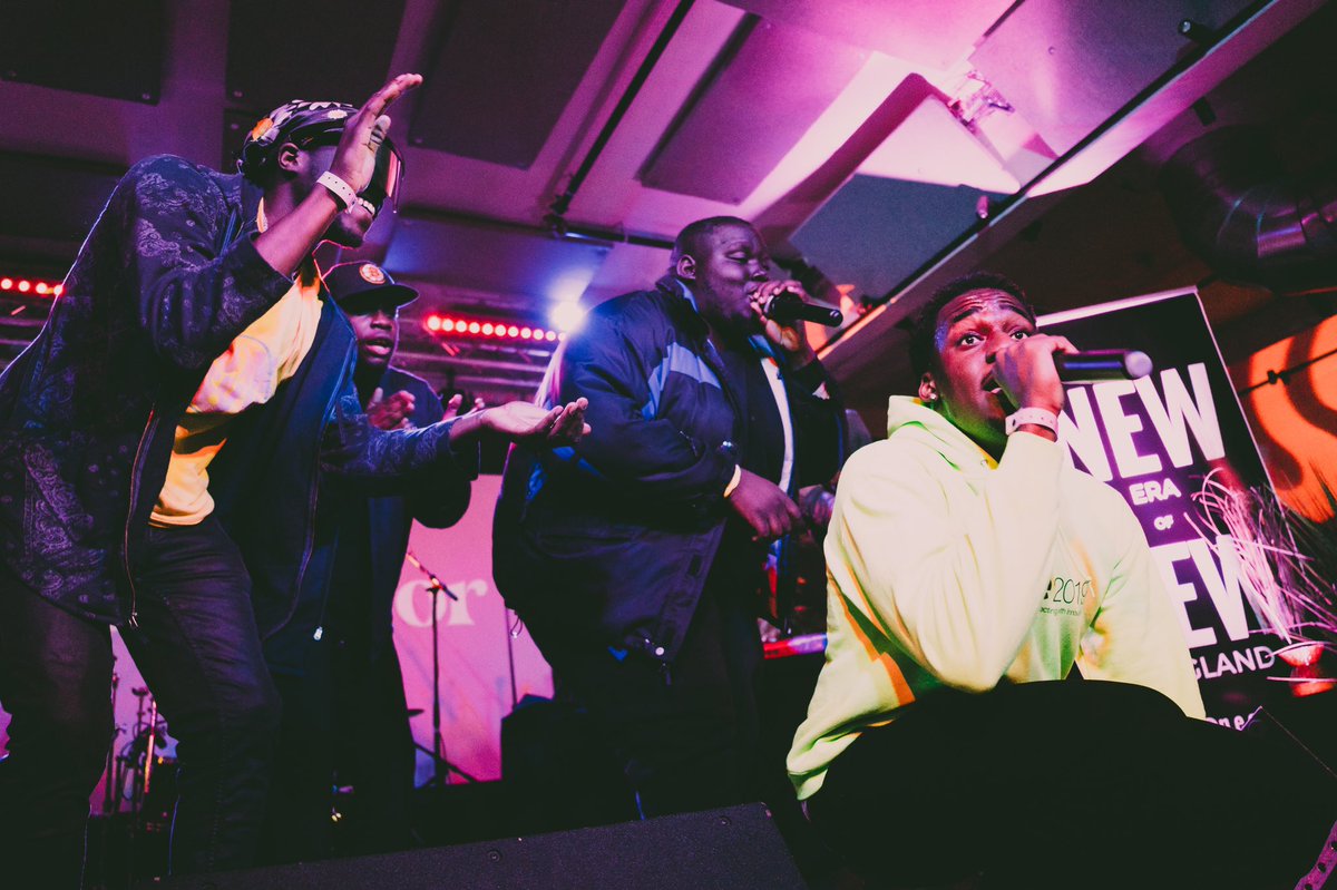 NE_ONE_'s tweet photo. @saintlyor killed the stage and brought out all his homies @LORDFELlX @Jiles @RickyFelixx 

#ThePurpleEarthTheoryLIVE
📸: @mariks418 https://t.co/figRtYW0up