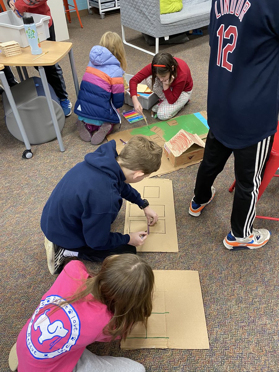MrsBendes's tweet photo. There’s nothing like building colonial models to end the week! So much creativity on display as we find ways to  build the many parts of the colonies! #heritagelearn https://t.co/dJ514hpe7B