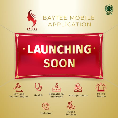 NationalITBoard's tweet photo. Baytee App is empowering women through digital inclusion. coming soon! Stay Tuned for more updates! @MoitOfficial @ShabahatAShah @pid_gov @RadioPakistan @NAofPakistan @appcsocialmedia #women #empowerment #digital #inclusion #genderequality #Mobile #anroidapp #technews #innovation https://t.co/xsWntiR411