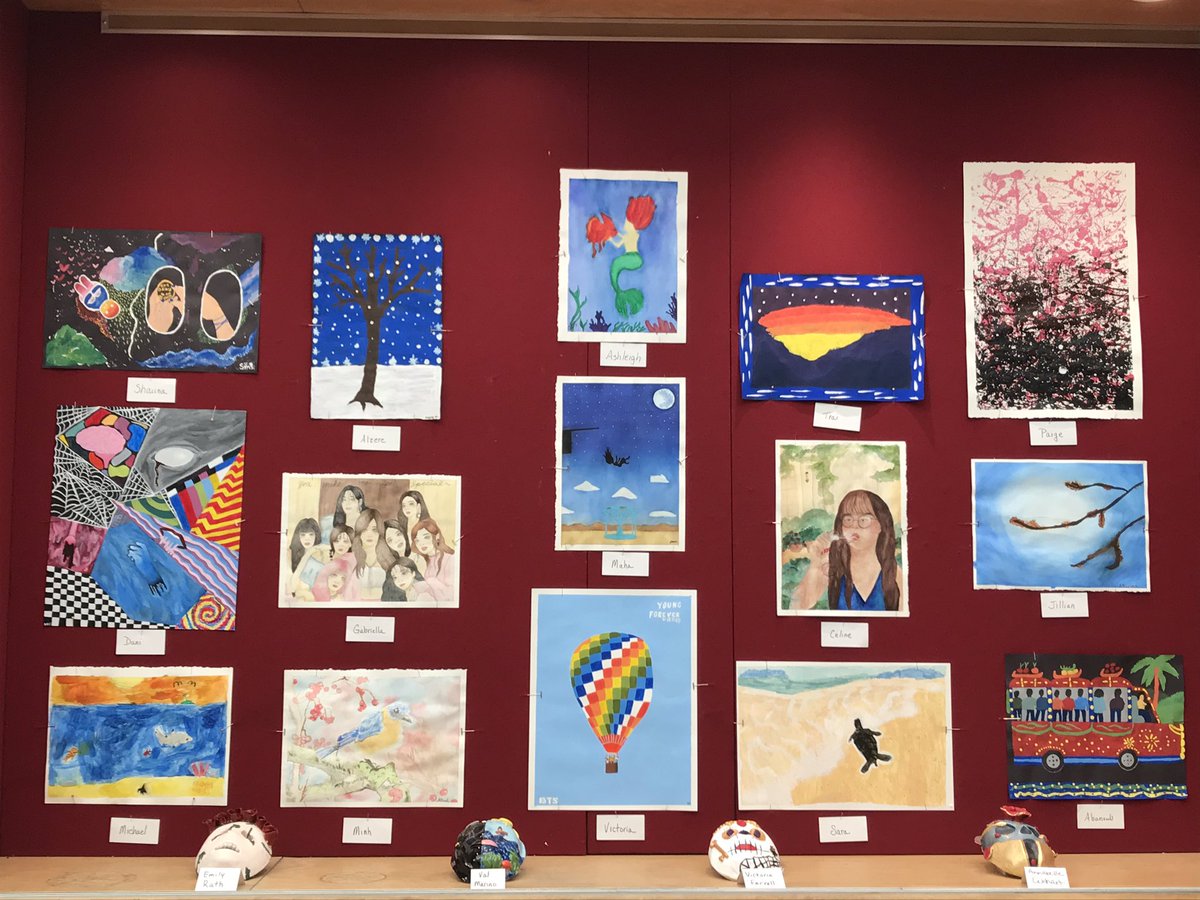 Ceramics_Queen's tweet photo. Amazing painting finals!🎨  #UMASDistheplacetobe https://t.co/bTNfRe5UUA