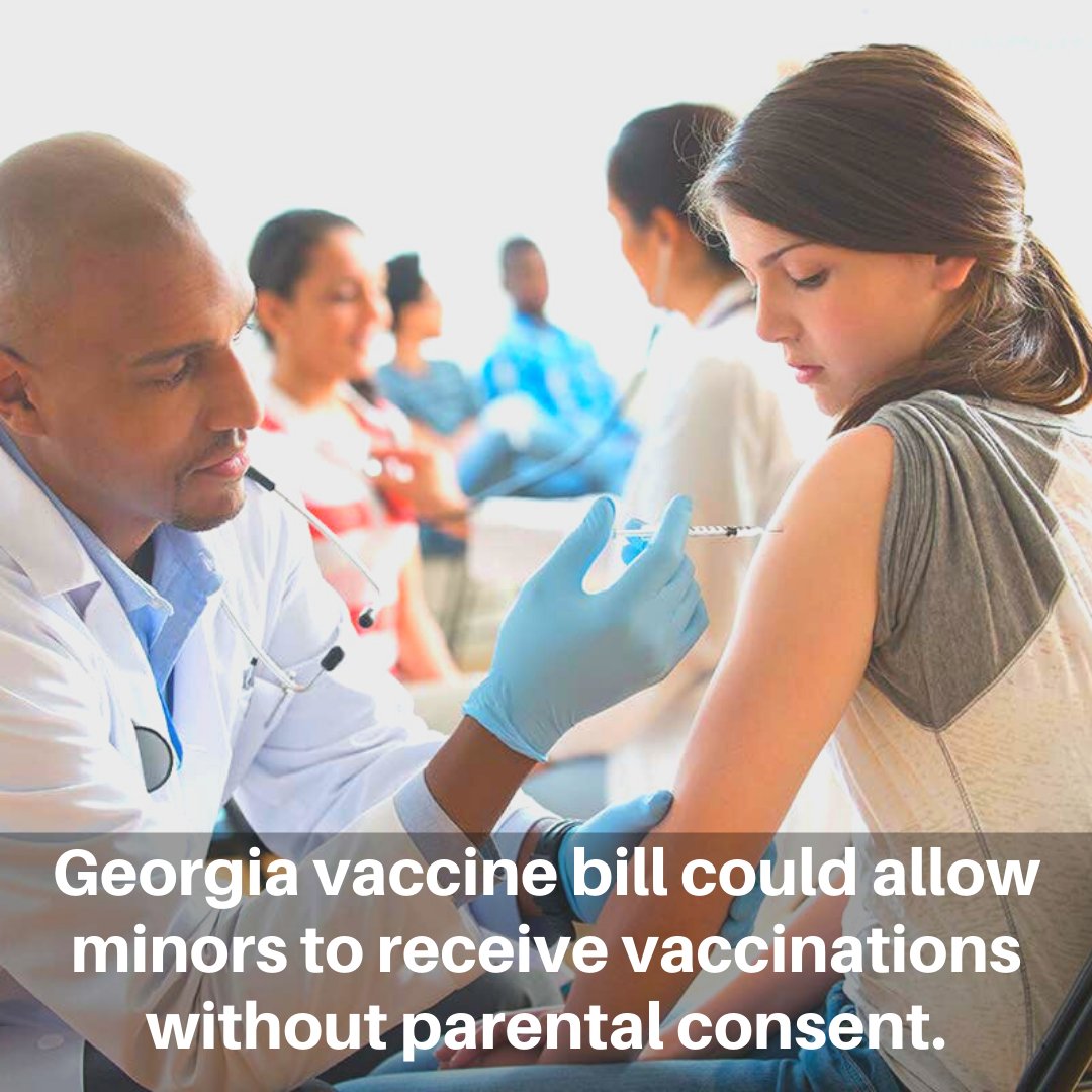vaxrights's tweet photo. The Georgia Coalition for Vaccine Choice says this would leave parents in the dark in case their child developed an allergic reaction to the vaccine. MORE: https://t.co/1lXnKk22pc #parentalrights #vaccinationchoice #medicalfreedom #betweenmeandmydoctor #dothereasearch https://t.co/x3QoVN39ql