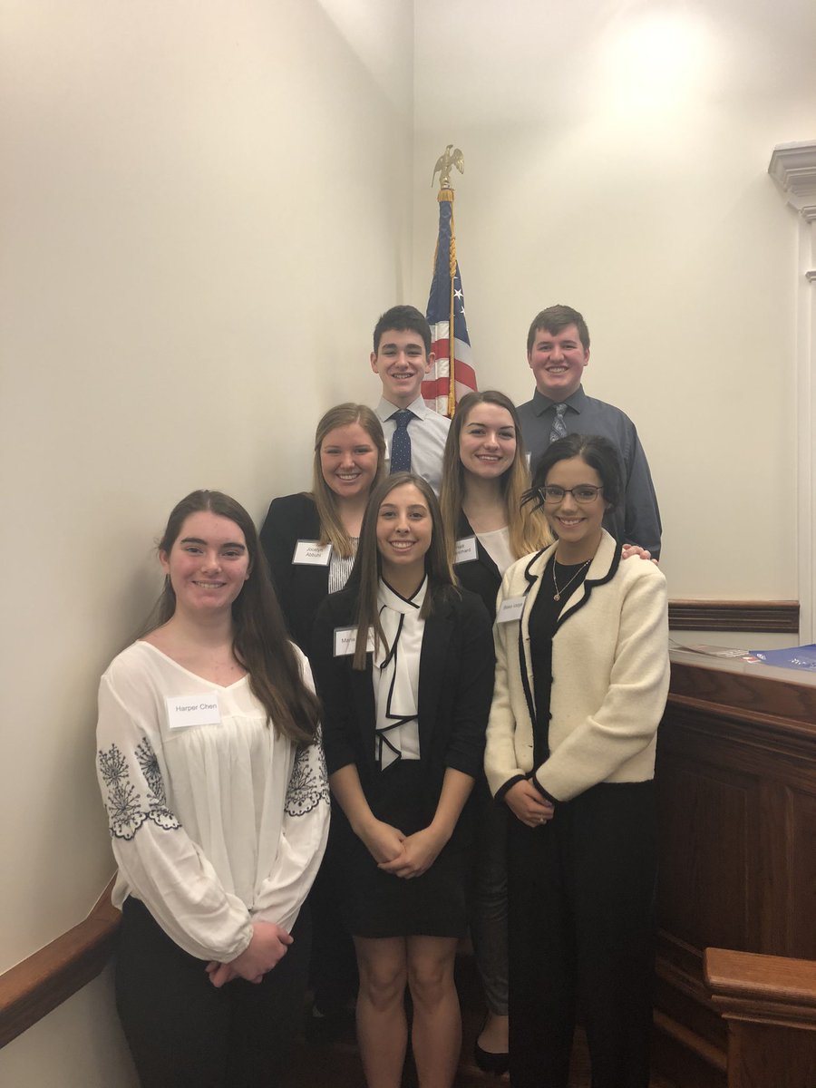 TccSaints's tweet photo. The Saints took outstanding attorney and outstanding witness in the first trial!  Great job Halli and Brock!! @ocs_Columbus @OCLRE https://t.co/c5mML2yID7