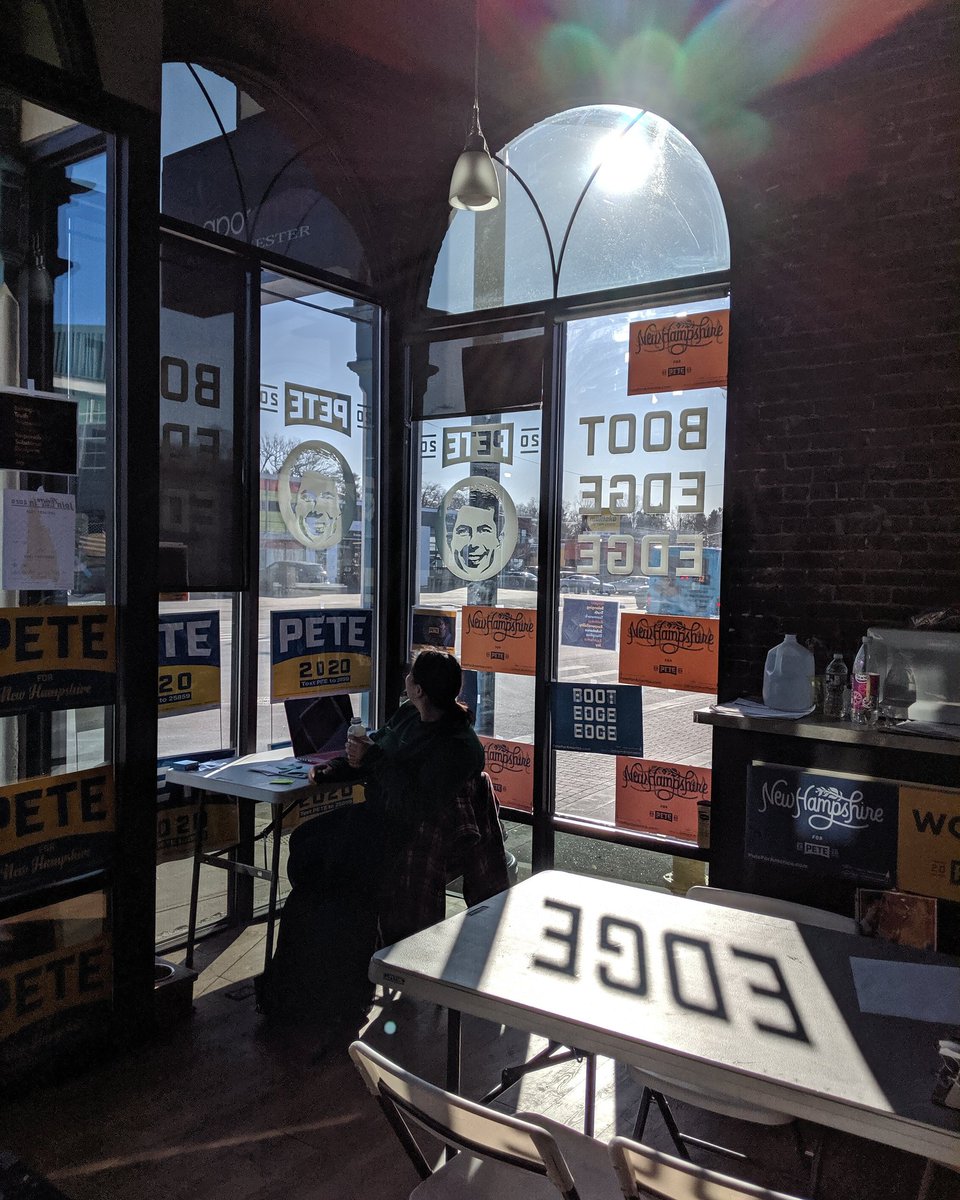 NTallapragada's tweet photo. This photo is edgy #TeamPete #NHPolitics #FITN https://t.co/MQeJA01kkh
