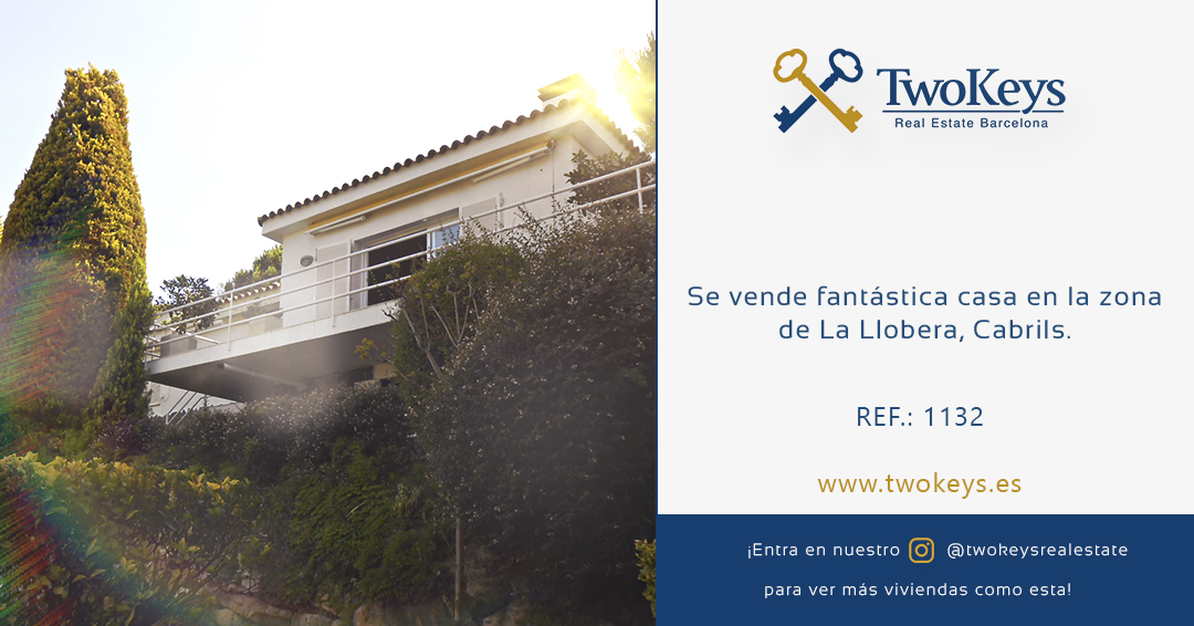 TwoKeysBCN's tweet image. Se vende fántastica casa en La Llobera, Cabrils. Dispone de 270m2 distribuidos en salón de 40m2 con salida a jardín de 700m2 y una preciosa piscina privada..

REF.: 1132

Más información en nuestra página web:

twokeys.es | info@twokeys.es | ☎️ 934 61 11 14