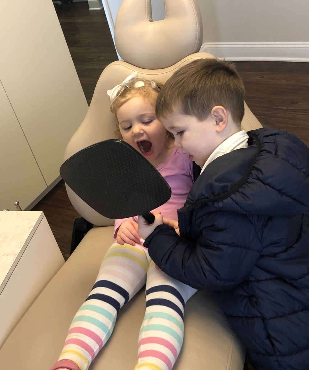 FooteOrtho's tweet photo. Love when Dr. Foote’s little people stop by! Future patients for sure! 💙💕#footefam #footeorthodontics #brynmawr #wayne #mainline #smilebrighter #graysenandpiper #futureorthodontists? https://t.co/mIhFPIcdsh