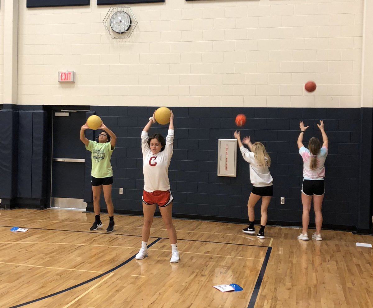 Mrs_Freels's tweet photo. Some fitness testing, hard workouts, and fun dance moves to wrap up the semester of 8th grade PE. @NapoleonJHS #AllInNapoleon #4reels https://t.co/CgmpGAKBl7