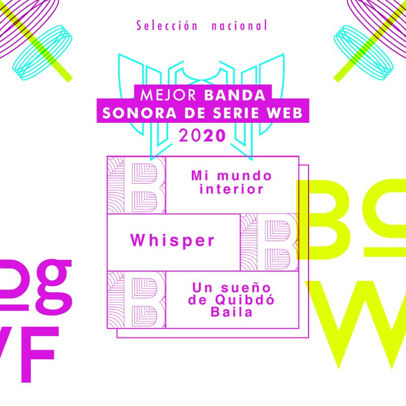 BogWebFest's tweet photo. ¿Qué sería de una serie web sin una banda sonora? 🎼 Bueno, una pequeña historia dentro de otra. Mejor Banda Sonora de Serie Web.
#BUGAWARDS #ExploraTuLadoDigital👾
Para conocer todos los seleccionados ingresen ya mismo a https://t.co/C8PGwSTWxR 👈🏻 https://t.co/1xtsb5a7rV