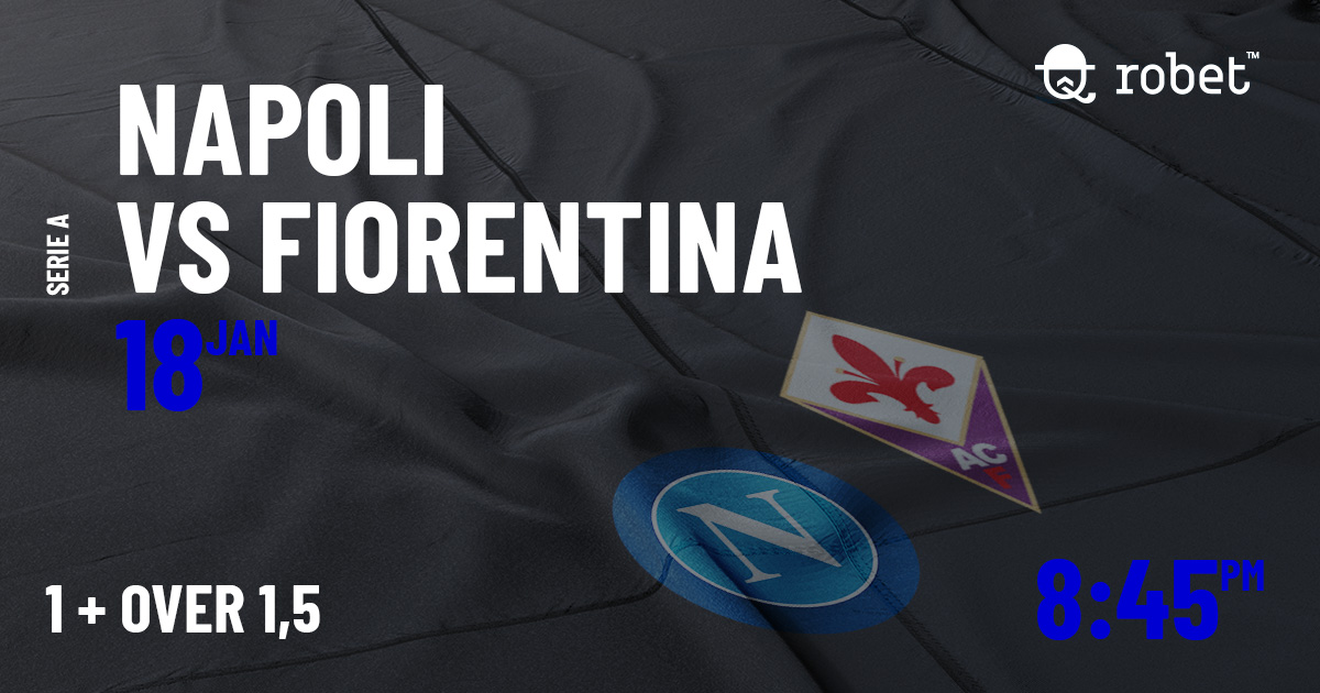 robetofficial's tweet photo. #Napoli and #Fiorentina will meet at #SanPaolo Stadium this Saturday. Both teams are in the lower half of the standings, with Napoli sitting on 11th position, while La Viola are down at 14th with three points less. According to our expert's advice, the bet outcome is: 1+Over 1,5 https://t.co/hmd7a3IAGc
