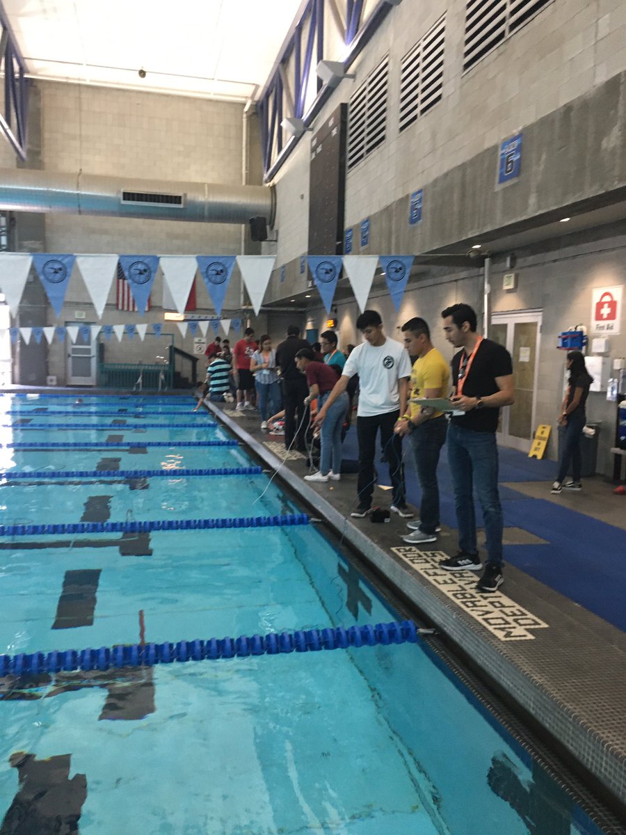 UTRGVNewsroom's tweet photo. Good luck to all the students at #HESTEC U.S Navy #UTRGV Sea Perch Challenge at #BISD Aquatic Center. https://t.co/UcO5yCnUoD
