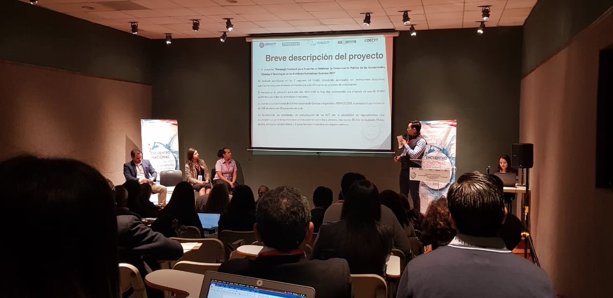 ReNMoNrOy's tweet photo. Participamos en el Encuentro Nacional de Comunicación de las #Humanidades #Ciencias y #Tecnologías, #Coahuila 2020, con el objetivo de presentar los  proyectos que desarrollamos en #Guerrero y los resultados que tendremos. 
#HacemosLoCorrecto 
#FuerzaCTIMéxico https://t.co/8KsMI1wYzJ