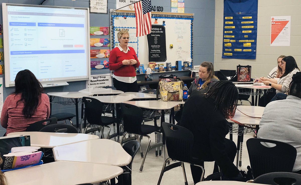 AikenPublicSch's tweet photo. We are here @LMMSRocks for 2020 Leaders in Literacy where outstanding @AikenPublicSch educators are leading and participating in engaging and impactful professional learning! #lil2020 #professionaldevelopment #oneteammagic https://t.co/lJRrfiXAxy