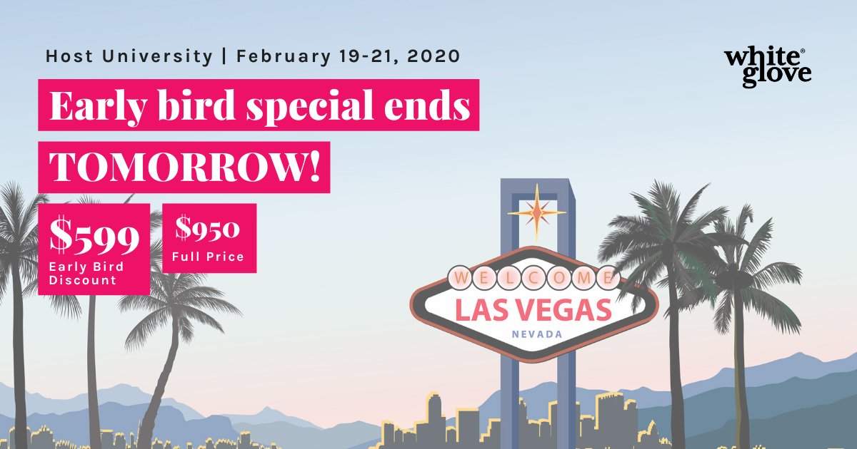_acquire_up's tweet photo. What do #seminartips &amp; poker chips have in common? Vegas, baby! Host U is heading to Las Vegas, Feb. 19-21...this is one event #financialadvisors &amp; #attorneys don't want to miss. EARLY BIRD PRICE ENDS TOMORROW so sign up &amp; cash in on this great deal! 🎰 https://t.co/Cm7aAoE9Np https://t.co/UbEiCIybgP