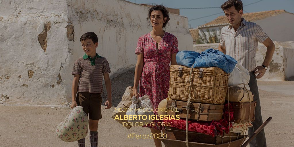 escinespanol's tweet photo. Alberto Iglesias, mejor música original por 'Dolor y gloria' #Feroz2020 vía @PremiosFeroz https://t.co/0JxuMxjMRS