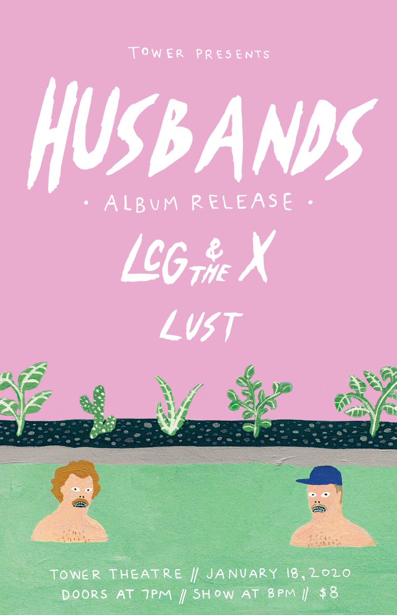 Don’t forget to get your tickets to our album release at Tower tomorrow!!