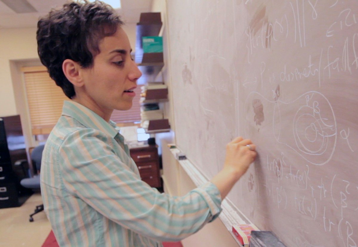 SecretsMathFilm's tweet photo. Friday, January 17 at @JointMath - The world premiere of @SecretsMathFilm, a documentary about @FieldsInstitute medalist #MaryamMirzakhani. 5:15 p.m. in Room 207 at #JMM2020 Details at https://t.co/TC92JYYRyz and https://t.co/SWsZGyJFb6. @mathmoves @DynamicsSIAM https://t.co/bUcCEI11aG
