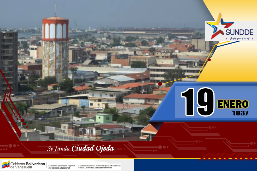 Sundde na Twitteru: "Conocida como la primera ciudad planificada de  Venezuela, es la capital del municipio Lagunillas. El #19Ene de 1937, el  Presidente Eleazar López Contreras decreta la fundación de Ciudad Ojeda