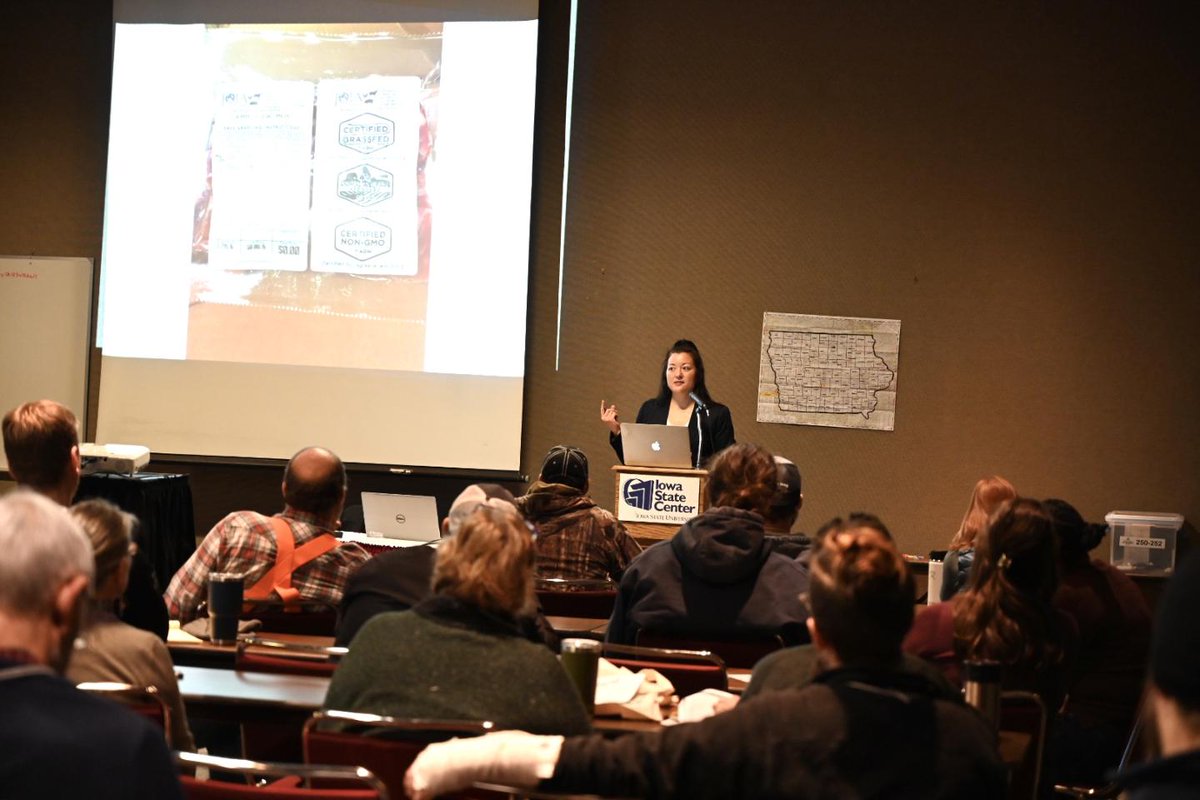 Day two of the growing pasture raised meat supply chains short course!

PFI board president @joiafoodfarm and Nick Wallace share their meat marketing models.

#PFI20