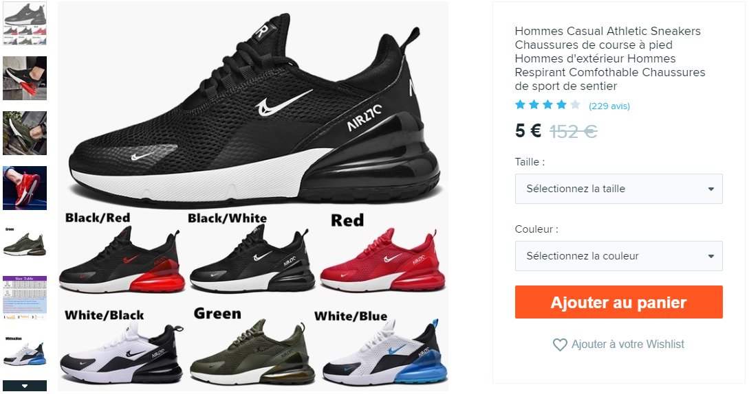 Waldoryyy's tweet photo. Tocccc des #AIRMAX à 5 € 😂😂 merci #WISH https://t.co/3uyK3Q63rY