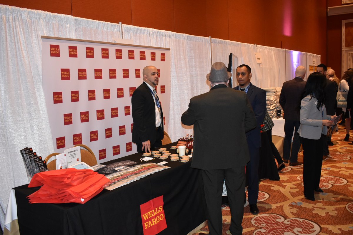 The <a href="/WellsFargo/">Wells Fargo</a> small business team is hard at work this morning. Two of the #NVS senior small business specialists is talking small business optimism with a business owner #PreviewLasVegas.