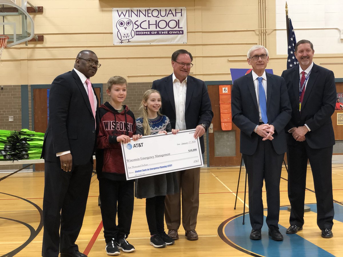 Dan Olson (@danielwolson) on Twitter photo It was a great Friday morning for these #MGSoars! We had several special guests, including <a href="/GovEvers/">Governor Tony Evers</a>—way to go Winnequah Owls! It was a great Friday morning for these #MGSoars! We had several special guests, including <a href="/GovEvers/">Governor Tony Evers</a>—way to go Winnequah Owls!